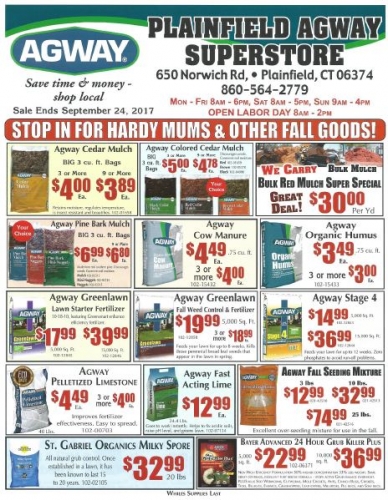 September Sales Flyer