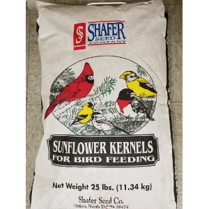 Shafer Sunflower Kernels 25 Pound Bag $23.45
