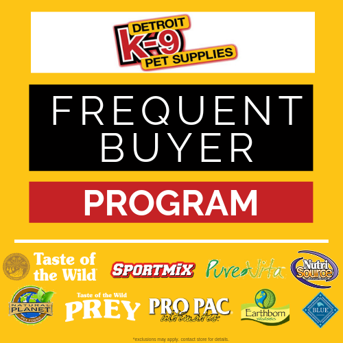 Detroit K-9 Loyalty Rewards Program