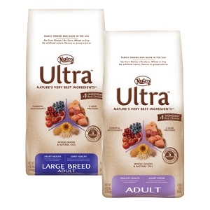 $1 OFF NUTRO ULTRA DOG FOOD 4LB & 4.5LB BAGS