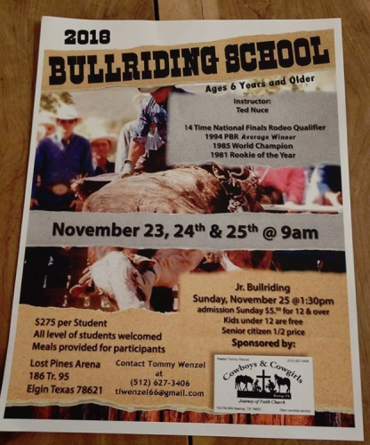 Bull Riding School
