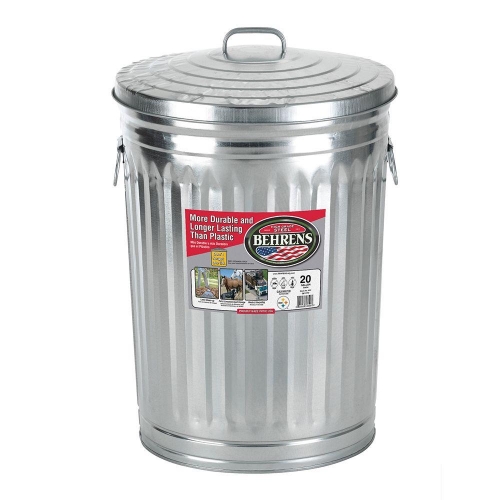 Behrens Trash Can 20 Gal. with Lid: $20.00