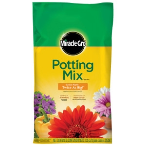 $11.99 for Miracle-Gro Potting Mix 2 Cuft