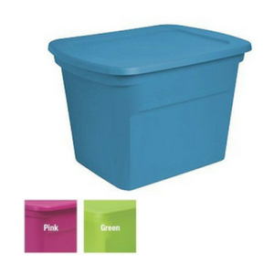 $4.99 Sterlite 18 Gal Storage Tote