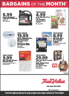 October Bargains!