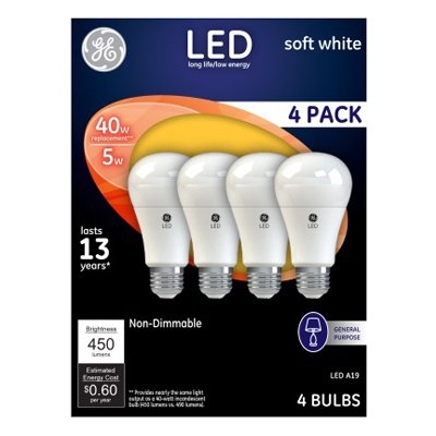 $9.99 for GE® LED Light Bulbs