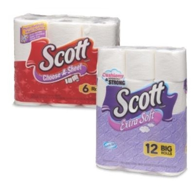 $4.99 for Scotts Choose-a-Sheet Paper Towels