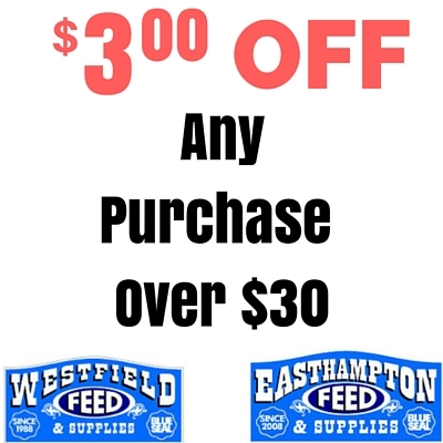 $3.00 OFF any purchase over $30.00