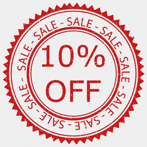 Additional 10% Off on Clearance Items