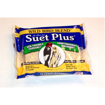 Suet Plus Wild Bird Blend Suet Cake 11oz $.99