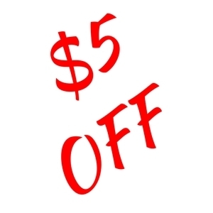 $5 Off Your Purchase of $40 or More