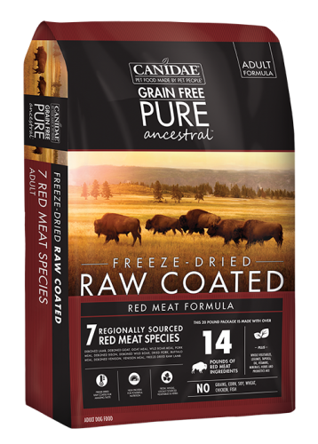 $2-$5 off Pure Ancestral Raw Coated Dog Food