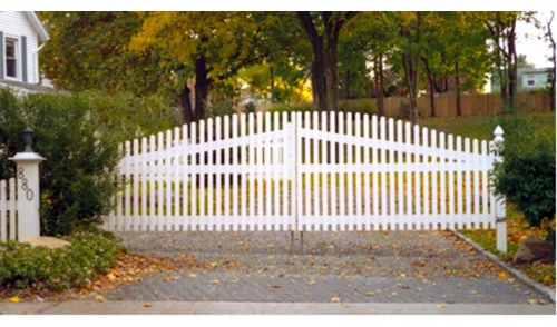 What do you think the fencing in the picture below is made out of?